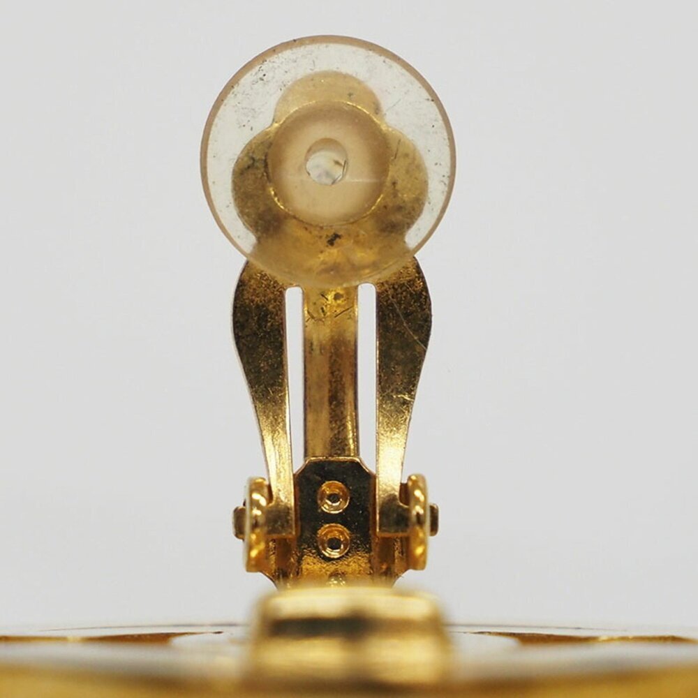 CHANEL Authentic Gold Earrings - Picture 6 of 6